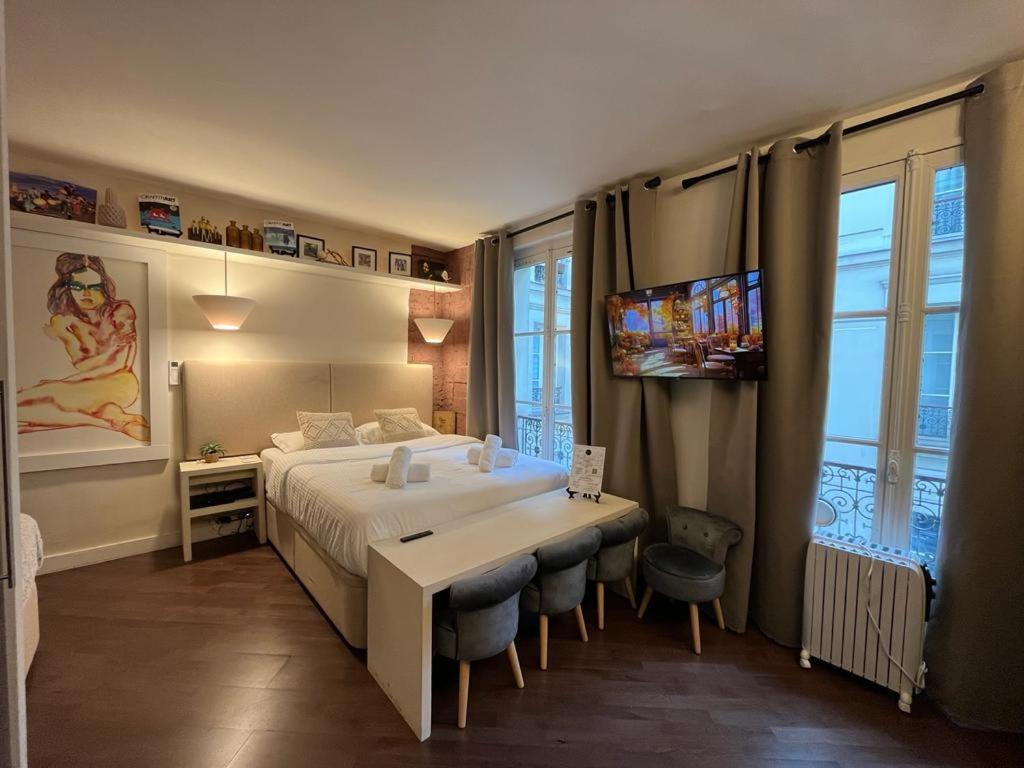 Studio Pompidou - Rue Des Temples 3 Places Leilighet Paris Eksteriør bilde