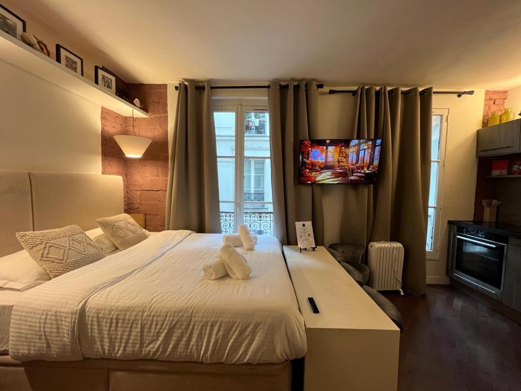 Studio Pompidou - Rue Des Temples 3 Places Leilighet Paris Eksteriør bilde